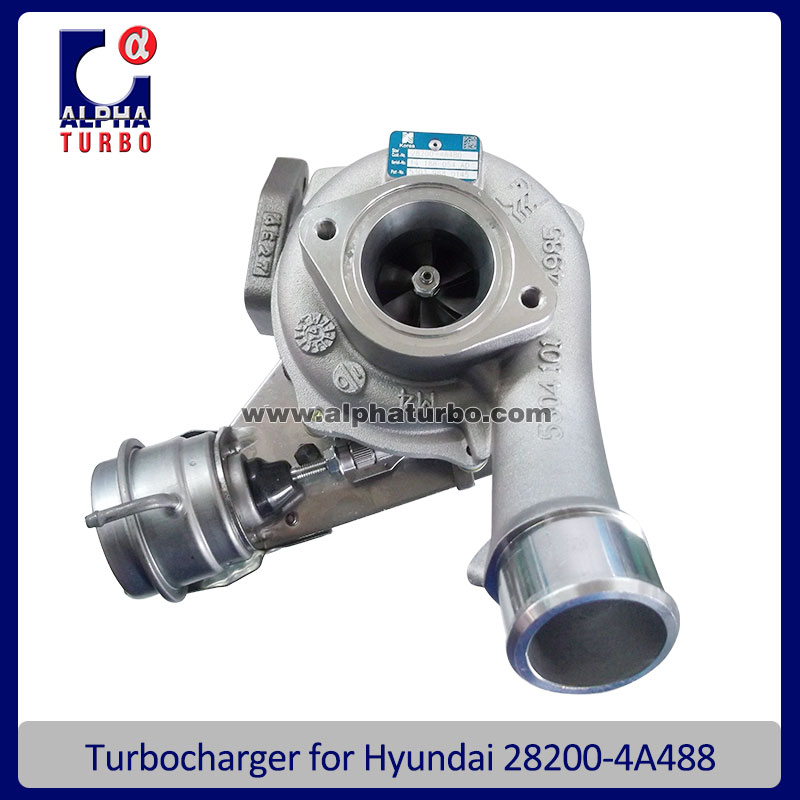 <b>GT1749V turbocharger for Hyundai iLoad D4CB 28200-4A480 53039880145</b>
