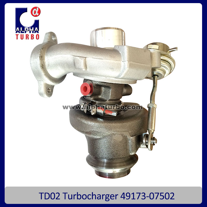 Turbocompresseur TD025S2-06T4 turbo 49173-07502 Ford Fiesta 1.6 TDCI 9657530580