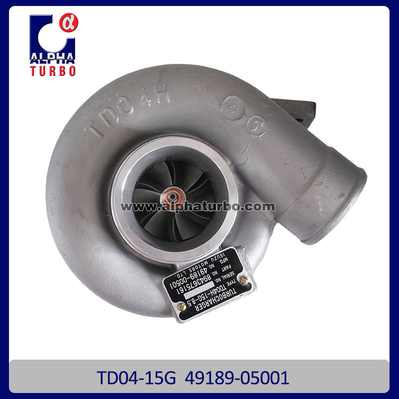 Turbocharger 49189-00501 TDO4HL-15G/8.5	4.3L 4300 ccm