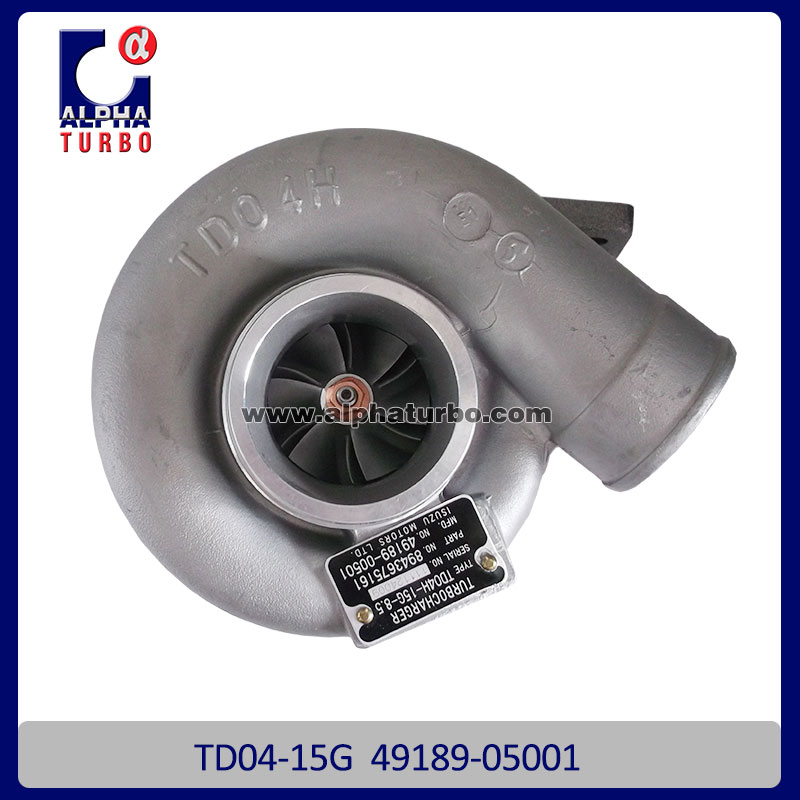 Turbocharger 49189-00501 TDO4HL-15G/8.5 4.3L 4300 ccm