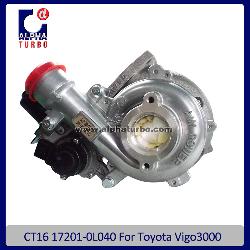 CT16 turbocharger for Toyota 1KD Turbo Engine 17201-30110/17201-0L040