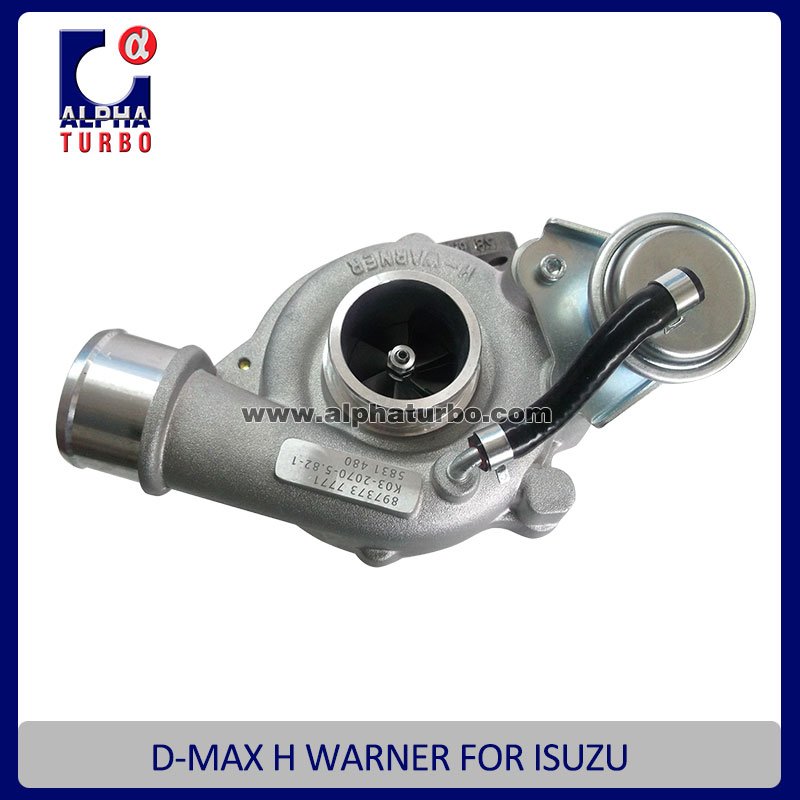 <b>K03 turbocharger for D-MAX H Warner 8973737771 Turbocharger</b>